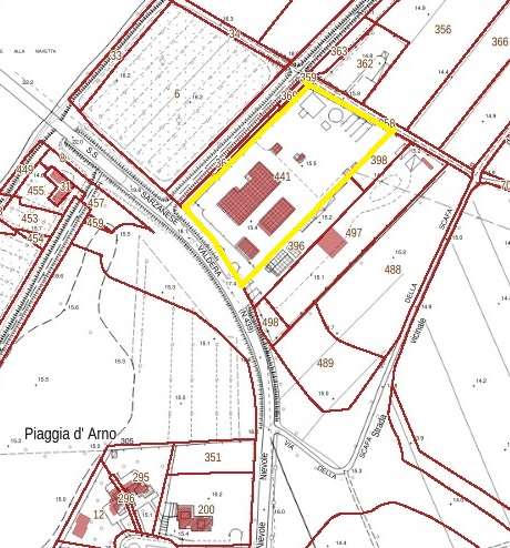 Area in affitto mq. 10.000 Pontedera SS439